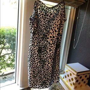 motel datista slip mini dress dalmatian